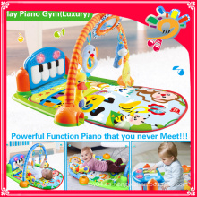 China niños juguetes jugar gimnasia estera musical bebé jugar alfombra piano patear estera juego